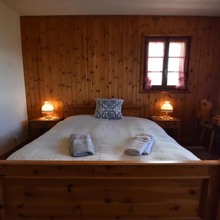 Alpesi faház Grand Vercorin Pour 10 Personnes Avec Jardin Bbq Parking Prive Et Sauna