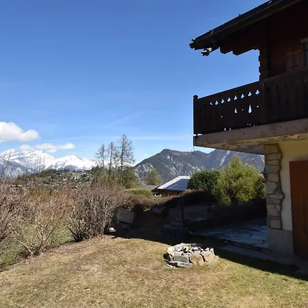 Grand Vercorin Pour 10 Personnes Avec Jardin Bbq Parking Prive Et Sauna Domek alpejski Chalais